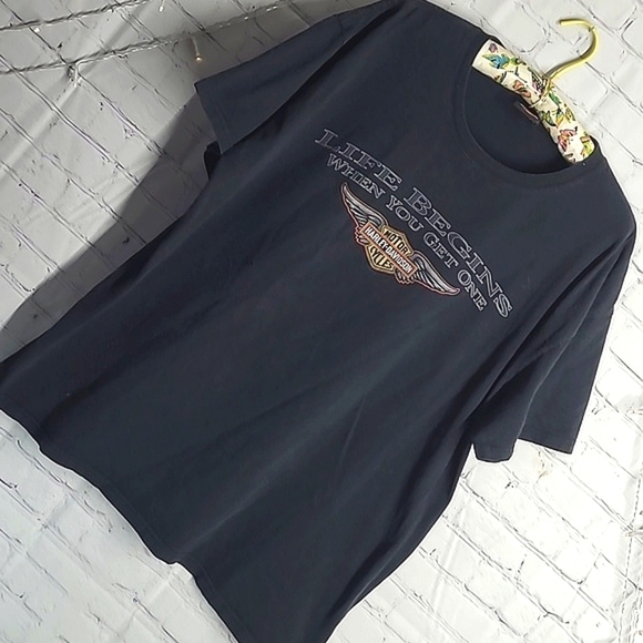 Harley-Davidson Louisville Kentucky Bluegrass Double Sided Graphic Tee Mens 2XL - Picture 7 of 17